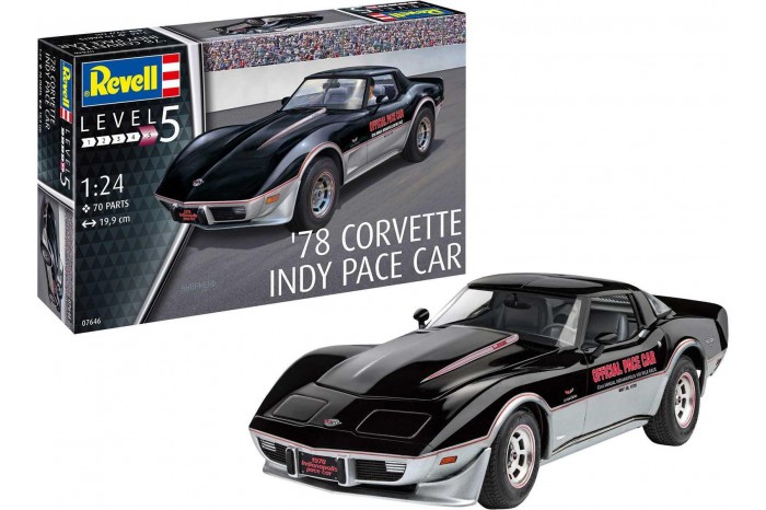 ModelSet auto 67646 -  '78 Corvette (C3) Indy Pace Car (1:24)