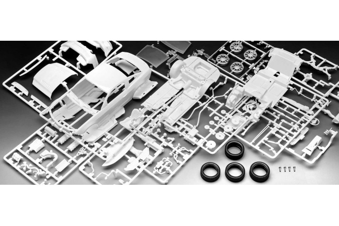 Plastic ModelKit auto 07652 - 2013 Ford Mustang Boss 302 (1:25)