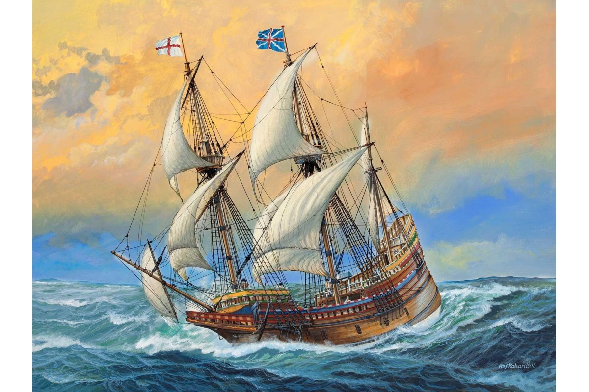 Revell-Germany 1//83 Mayflower Sailing Ship 400th Anniversary RMG5684