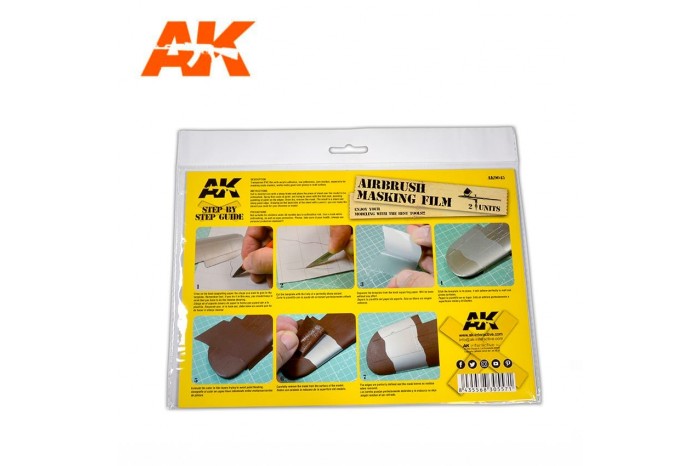 Airbrush Masking Film 2pcs - AK9045