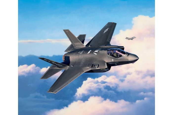 Plastic ModelKit letadlo 03868 - F-35A Lightning II (1:72)