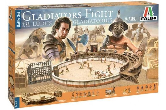 Gladiators fight (1:72) - 6196