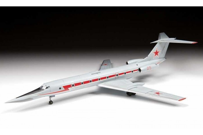 Model Kit letadlo 7036 - Training plane TU-134UBL "CRUSTY-B" (1:144)