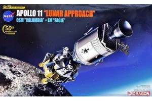 Apollo 11 "Lunar Approach" CSM "Columbia" + LM "Eagle" (1:48) - 11009
