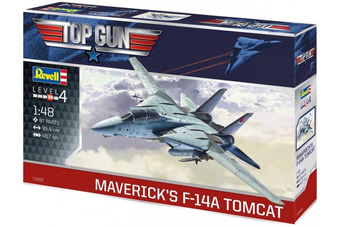 Plastic ModelKit letadlo 03865 - Maverick's F-14A Tomcat ‘Top Gun’  (1:48)
