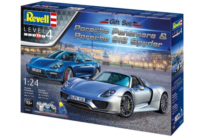 Gift-Set auta 05681 - Porsche Set (1:24)