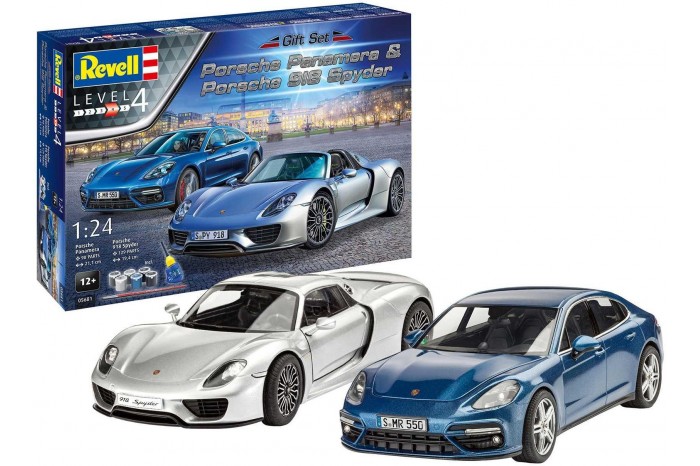 Gift-Set auta 05681 - Porsche Set (1:24)