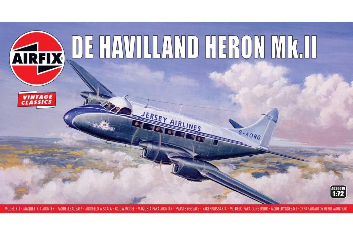 Classic Kit VINTAGE letadlo A03001V - de Havilland Heron MkII (1:72)