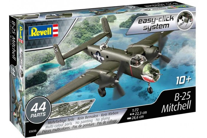 EasyClick ModelSet letadlo 63650 - B-25 Mitchell (1:72)