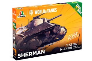 Easy to Build World of Tanks 34101 - Sherman (1:72)