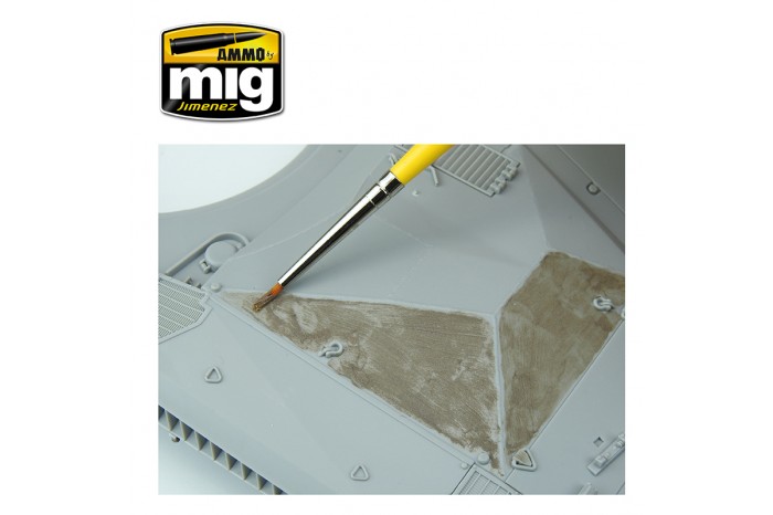 ANTI-SLIP PASTE - BROWN COLOR FOR 1:35 - 2035