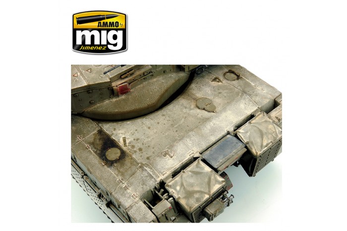 ANTI-SLIP PASTE - BROWN COLOR FOR 1:35 - 2035