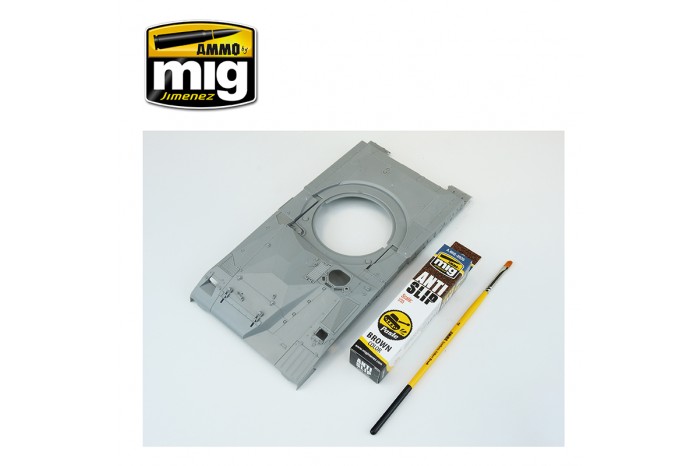 ANTI-SLIP PASTE - BROWN COLOR FOR 1:35 - 2035