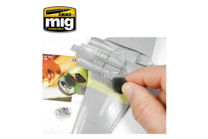 ANTI-SLIP PASTE - BLACK COLOR FOR 1:72 & 1:48 - 2034