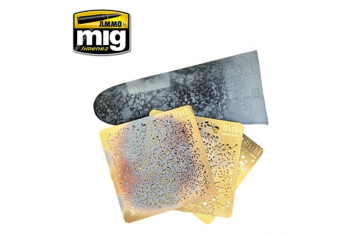 AIRBRUSH STENCILS - 8035