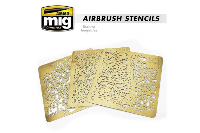 AIRBRUSH STENCILS - 8035
