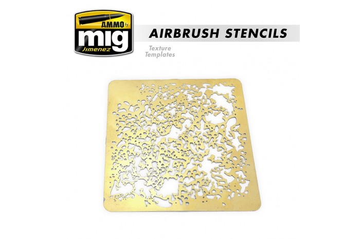AIRBRUSH STENCILS - 8035