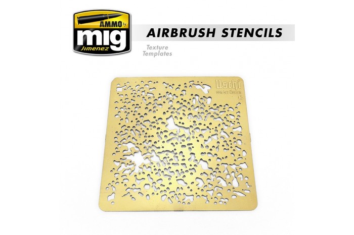 AIRBRUSH STENCILS - 8035
