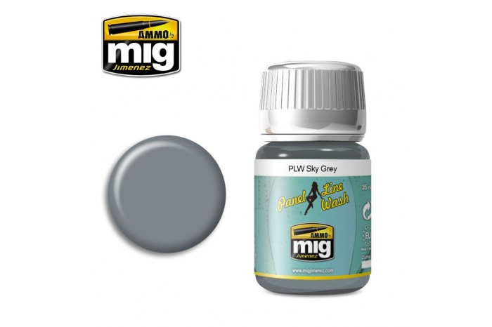 SKY GREY (Panel Line Wash) - 1607