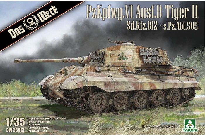 PzKpfwg. VI Ausf.B Tiger II (1:35) - 35013