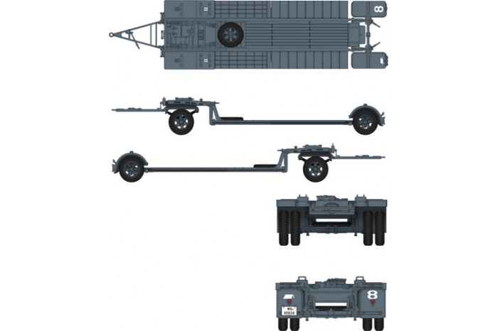 10t Tank Trailer Sd.Ah.115 (1:35) - 35002