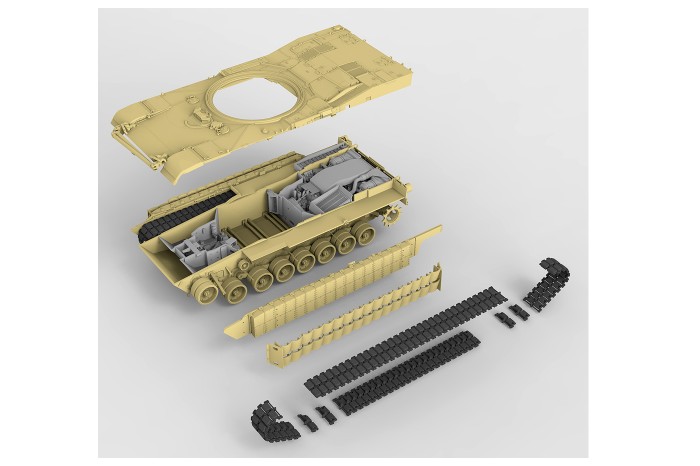 M1A2 SEP Abrams TUSKI/ TUSK II 2in1 full Interior (1:35) - 5026