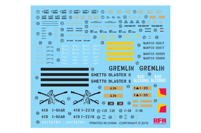 M1A2 SEP Abrams TUSKI/ TUSK II 2in1 full Interior (1:35) - 5026