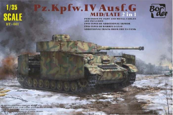 Panzer IV Ausf.G Mid/Late 2in1(1:35) - 001