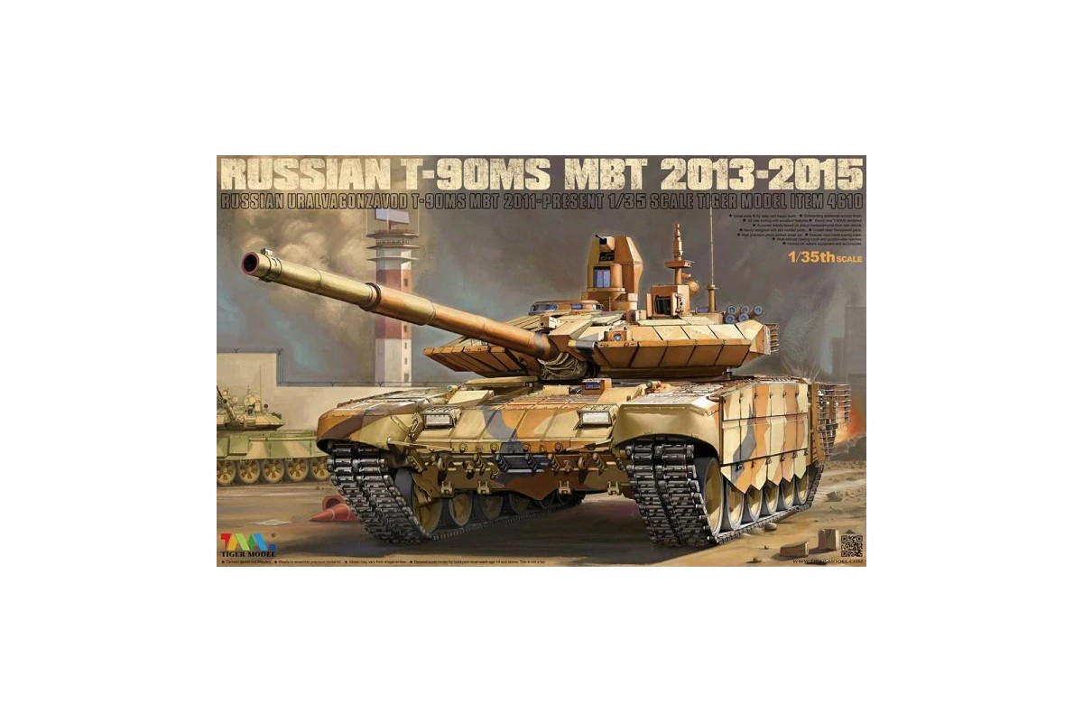 Tiger Model 4610 1/35  Russian T-90MS Main Battle Tank 2013-2015 