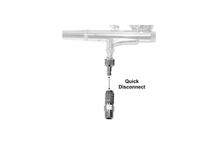 Airbrush quick release coupler (G1/8" - G1/8") - BD117