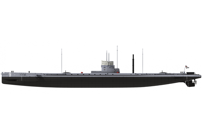 U-Boat SM U-9 (1:72) - 72001