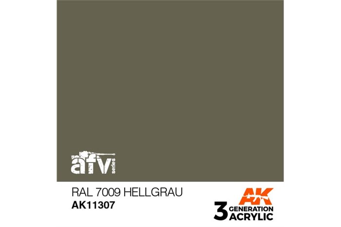 307: RAL 7009 Hellgrau (17ml) - acryl