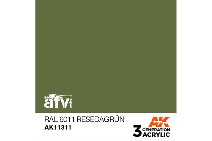 311: RAL 6011 Resedagrün (17ml) - acryl
