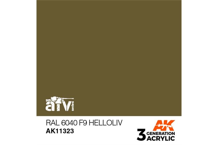 323: RAL 6040 F9 Helloliv (17ml) - acryl
