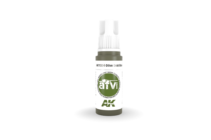 334: Olive Drab Base (17ml) - acryl