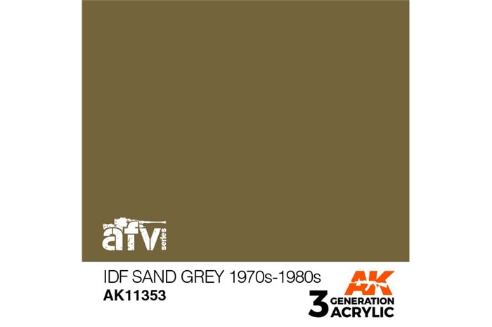 353: IDF Sand Grey 1970s-1980s (17ml) - acryl