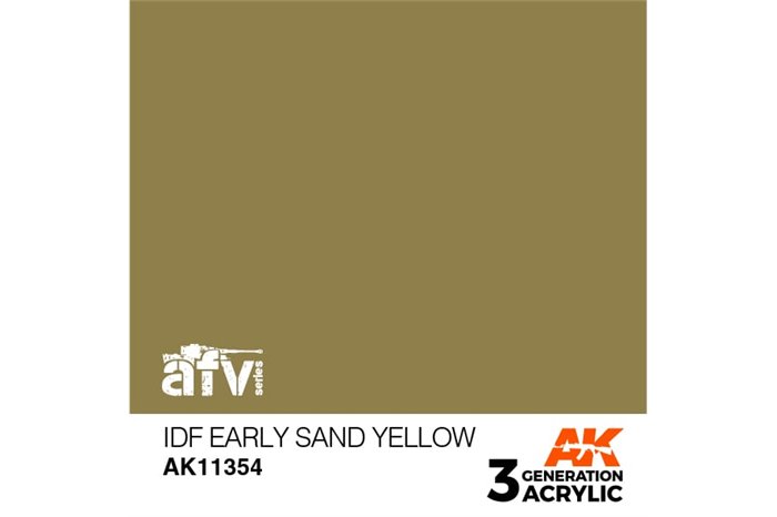 354: IDF Early Sand Yellow (17ml) - acryl