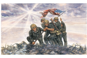 IWO JIMA FLAG RAISERS (1:72) - 6098
