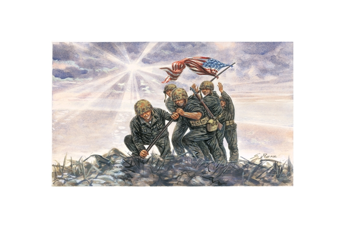 IWO JIMA FLAG RAISERS (1:72) - 6098