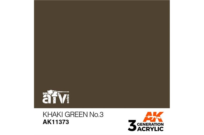 373: Khaki Green No.3 (17ml) - acryl