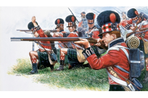 NAPOLEON WARS: HIGHLANDER INFANTRY (1815) (1:72) - 6004