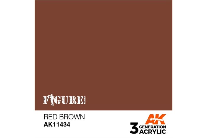 434: Red Brown (17ml) - acryl
