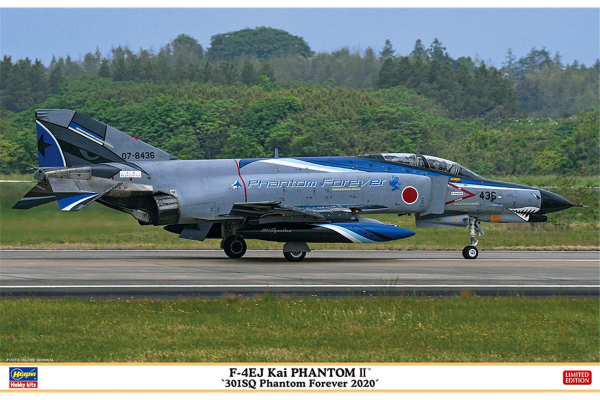 Hasegawa - F-4EJ Kai 301SQ Phantom Forever 2020 (1:48) - 07496 -