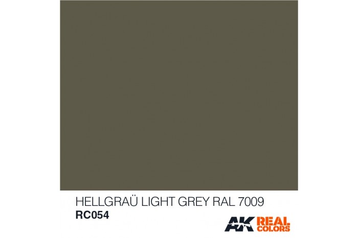 054: Hellgrau – Light Grey RAL 7009 (Interior color)