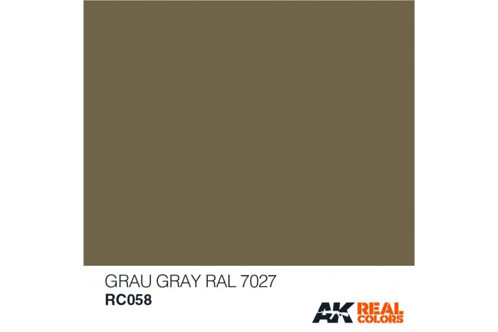 058: Grau – Gray RAL 7027