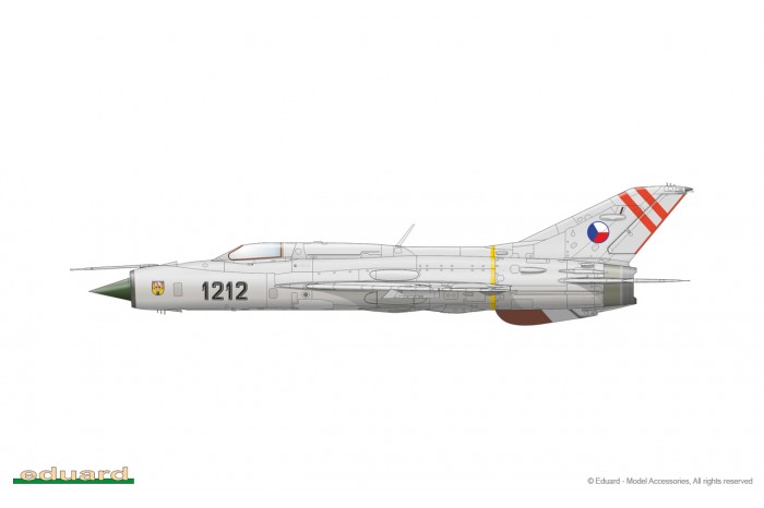 Mig-21 "Stříbrné šípy" (1:72) - 2134