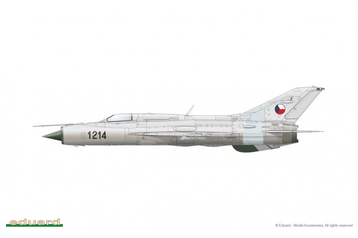 Mig-21 "Stříbrné šípy" (1:72) - 2134