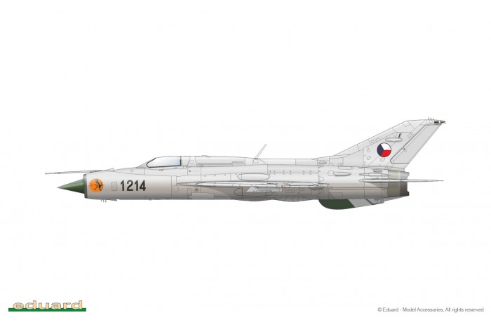 Mig-21 "Stříbrné šípy" (1:72) - 2134