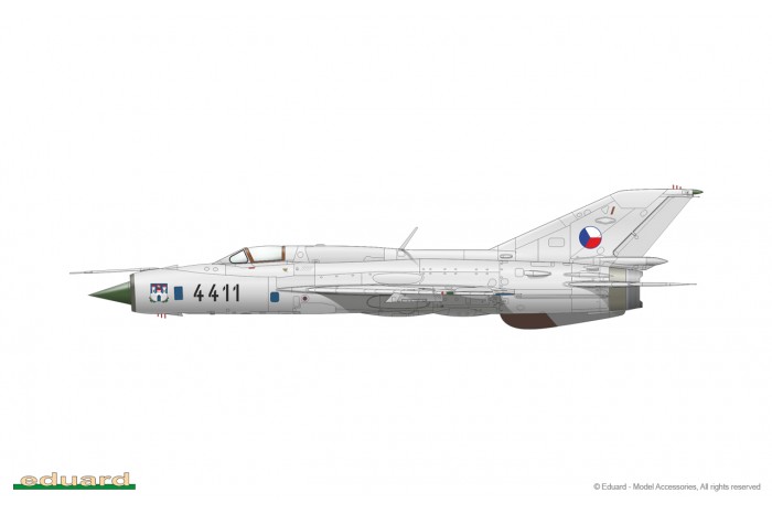 Mig-21 "Stříbrné šípy" (1:72) - 2134