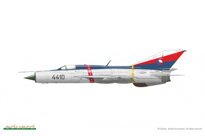 Mig-21 "Stříbrné šípy" (1:72) - 2134